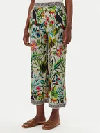 Spodnie damskie - LOLA CASADEMUNT Spodnie materiałowe LS2514016 Kolorowy Relaxed Fit - miniaturka - grafika 1