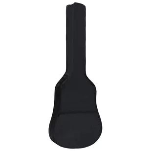 vidaXL Pokrowiec na gitarę klasyczną 3/4 czarny 99,5x36,5cm tkanina 70156 - Inne akcesoria muzyczne - miniaturka - grafika 1