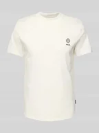 Koszulki męskie - T-shirt z wyhaftowanym motywem i napisem model ‘JANUS’ - miniaturka - grafika 1