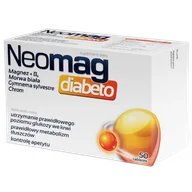 Witaminy i minerały - NeoMag Diabeto, 50 tabletek - miniaturka - grafika 1