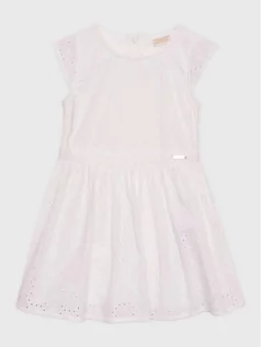 Sukienki i spódniczki dla dziewczynek - Guess Sukienka codzienna K3GK10 WFBC0 Biały Regular Fit - grafika 1