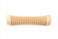 Masażery - MASAŻER DREWNIANY WAŁEK ROLLER DO MASAŻU WKLĘSŁY FIZJOTERAPIA EKO - miniaturka - grafika 1