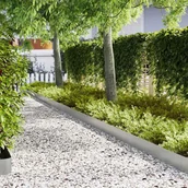 Ogrodzenia - Krawężniki do trawnika 30 szt. 100x0,5x20 cm z galwanizowanej stali - miniaturka - grafika 1