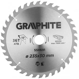 Graphite Tarcza 55H691 - Tarcze do pił - miniaturka - grafika 2