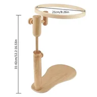 Pasmanteria - Haft krzyżykowy - Stojak z tamborkiem 21 cm - miniaturka - grafika 1