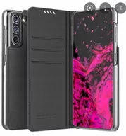 Etui i futerały do telefonów - Samsung Kabura ARAREE Mustang Diary do S21 czarny - miniaturka - grafika 1