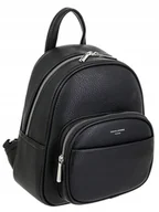 Plecaki - Plecak damski miejski David Jones skóra ekologiczna - miniaturka - grafika 1