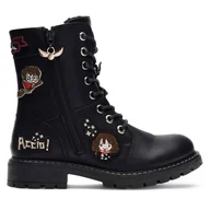 Buty dla dziewczynek - Botki Harry Potter AW23-147WBHP Czarny - miniaturka - grafika 1