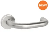 Klamki - KLAMKA INVESTA STAL NIERDZEWNA INOX - miniaturka - grafika 1