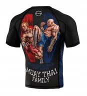 Kimona, stroje i obuwie - Rashguard męski Octagon Premium Muay Thai Family - miniaturka - grafika 1