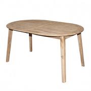 Stoły ogrodowe - TECTONA - drewniany składany stół z drewna tekowego 150/200x95x75 cm - miniaturka - grafika 1