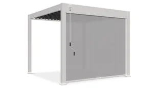 Roleta opuszczana do pergoli ELEGANCE/DELUXE/FUSION 3 m White - Gutroof - Kratki i pergole - miniaturka - grafika 1