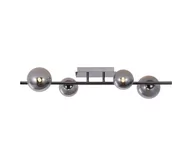 Lampy sufitowe - Wofi 7014-405W - LED Żyrandol natynkowy VILLA 4xG9/3W/230V czarny - miniaturka - grafika 1