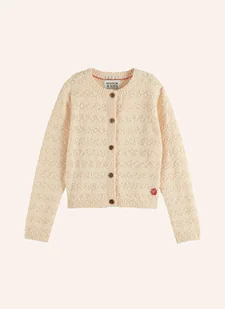 Scotch & Soda Kardigan orange - Swetry damskie - miniaturka - grafika 1