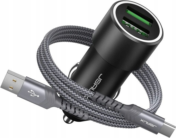 Ładowarka samochodowa USB typ C JSAUX 0 mA