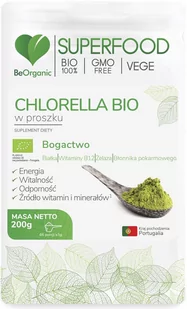 aliness Chlorella BIO w proszku 200g 2AFF-2080A - Suplementy diety - miniaturka - grafika 1