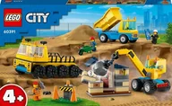 Klocki - LEGO CITY - Dźwig koparka ciężarówka budowa ZESTAW LEGO PREZENT DLA CHŁOPCA DZIECI - miniaturka - grafika 1