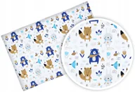 Prześcieradła dla dzieci - Prześcieradło 120x60 do Łóżeczka Z gumką BAWEŁNIANE na Leżak 100% Bawełna - miniaturka - grafika 1