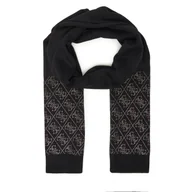 Apaszki i szaliki damskie - Szalik Guess W5BZ21 Z2NQ2 Czarny - miniaturka - grafika 1