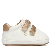 Buty dla dziewczynek - Sneakersy Tommy Hilfiger T0A9-34221-1582A708 Écru - miniaturka - grafika 1