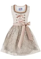 Sukienki - Stockerpoint Dziewczęca sukienka dziecięca Evia, szarobrązowy, 146 cm - miniaturka - grafika 1