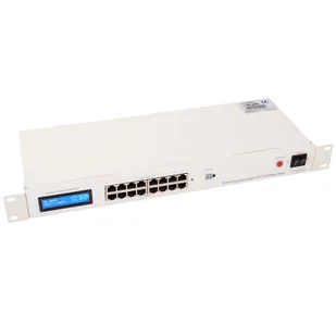 Zasilacz buforowy 27,6V z netprotectorem 150W (ZB24-NP-8P-1U-150W) - Zasilacze i transformatory - miniaturka - grafika 1