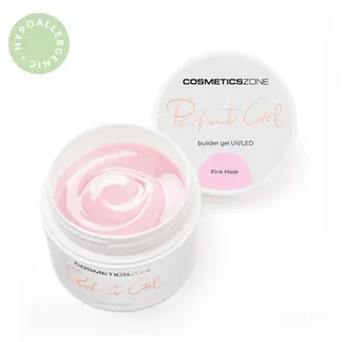 Cosmetics Zone Żel Uv Led Pink Mask Kryjący 50ML - Żele do paznokci - miniaturka - grafika 1