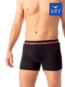 Majtki męskie - SZORTY KEY MXH-287 B25 CZ (kolor czarny, rozmiar XXL) - miniaturka - grafika 1