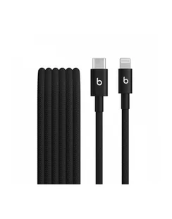 apple Kabel Beats USB C do Lightning 1.5m Czarny MDGK4EE/A - Kable komputerowe i do monitorów - miniaturka - grafika 1