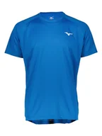 Koszulki sportowe męskie - Mizuno Koszulka sportowa "Drylite" w kolorze niebieskim - miniaturka - grafika 1