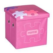Pojemniki na zabawki - PROMO Pojemnik mały różowy B MFK-060-2-2-05 041259 - miniaturka - grafika 1