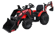 Pojazdy elektryczne dla dzieci - Pojazd Traktor Z Przyczepą 720-T Czerwony - miniaturka - grafika 1