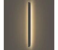 Lampy ogrodowe - Brilagi - Zewnętrzny kinkiet LED LINEAR LED/32W/230V 3000K IP65 czarny - miniaturka - grafika 1