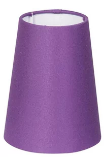 Candellux ABAŻUR CONE STOŻEK (D-12,5 H-15)CM E14 FIOLET WYSOKIE RABATY 77-10575 - Oprawy, klosze i abażury - miniaturka - grafika 1