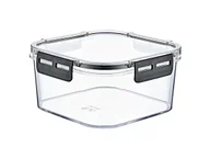 Pojemniki kuchenne - Pojemnik Kuchenny Amber Na Żywność Produkty Artykuły Sypkie Mocny 1800Ml - miniaturka - grafika 1