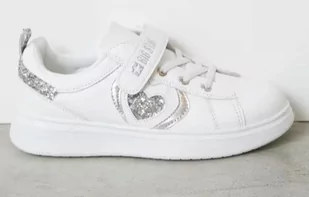 BIG STAR SNEAKERSY DZIEWCZĘCE BIAŁE JJ374291 32 - Buty dla dziewczynek - miniaturka - grafika 1