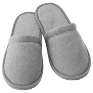 Kapcie męskie - KAPCIE DOMOWE SZARE L/XL ROZMIAR 40/43 IKEA TASJON - miniaturka - grafika 1
