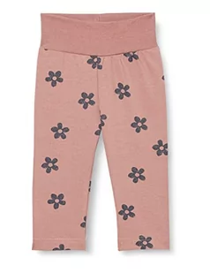 Pinokio Legginsy dziecięce Hppiness, 95% bawełna, 5% elastan różowy, kwiaty, dziewczęce rozm. 62-104 (74) - Legginsy - miniaturka - grafika 1