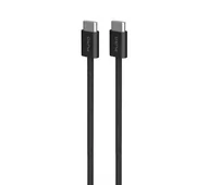 Kable USB - Puro USB-C do USB-C 60W 1,5m 60W Czarny - miniaturka - grafika 1