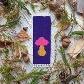 Zakładki do książek - Ręcznie tkana zakładka do książek - FOL 37a. - miniaturka - grafika 1