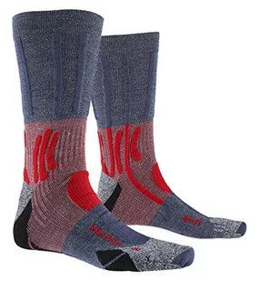 X-SOCKS Skarpety męskie Trek Path Północ niebieski/ciemny rubin 3-5 - Skarpetki damskie - miniaturka - grafika 1