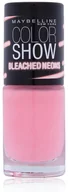 Lakiery do paznokci - Maybelline Maybelline, Color Show Bleached Neon, Nail Polish, Nr. 243, Tropink, 7 ml For Women - miniaturka - grafika 1