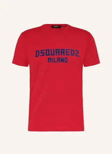 dsquared2 T-Shirt Cool Fit rot - Moda i Uroda OUTLET - miniaturka - grafika 1