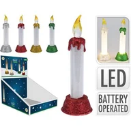 Oświetlenie świąteczne - Świeca 5 x 15 cm 4ass LED - miniaturka - grafika 1