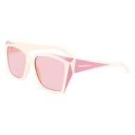 Okulary przeciwsłoneczne - Okulary przeciwsłoneczne Damskie Karl Lagerfeld KL6072S-5516104 Ø 55 mm - miniaturka - grafika 1