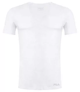 Koszulki męskie - FILA Męska koszulka Fu5001 T-shirt męski biały biały S - grafika 1