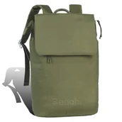 Plecaki - Bench leisure plecak miejski poliester zielony D2ORI318L - miniaturka - grafika 1