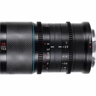 Obiektywy - Sirui Anamorphic Lens Saturn 1,6x Carbon Fiber Full Frame 35 mm X-Mount (niebieska flara) - miniaturka - grafika 1