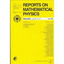 Reports on Mathematical Physics 72 3 - Czasopisma - miniaturka - grafika 1