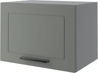 Meble kuchenne - Bergamo Szafka Wisząca Niska W4B/50 Szary Mat - miniaturka - grafika 1
